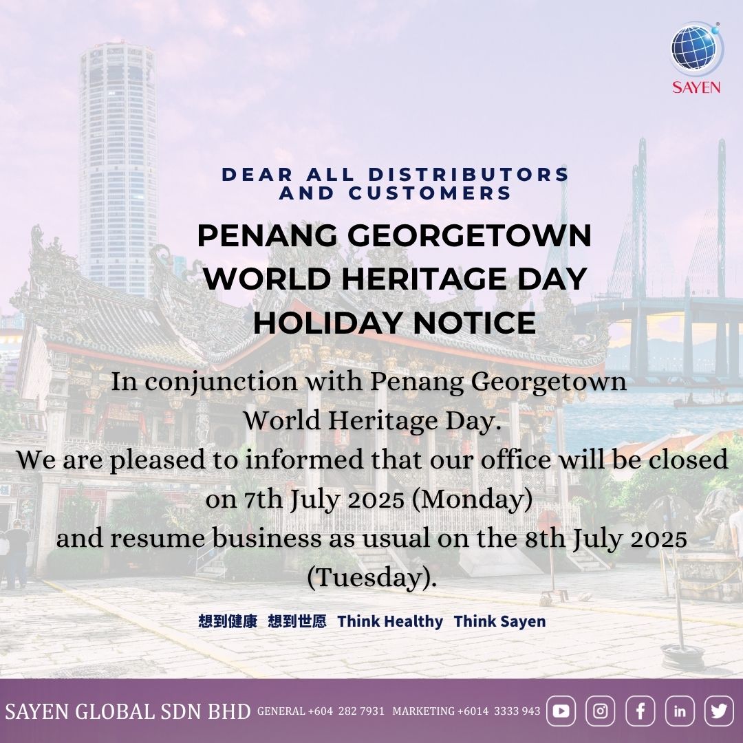 30/6/2025 | Penang Georgetown World Heritage Day Holiday Notice