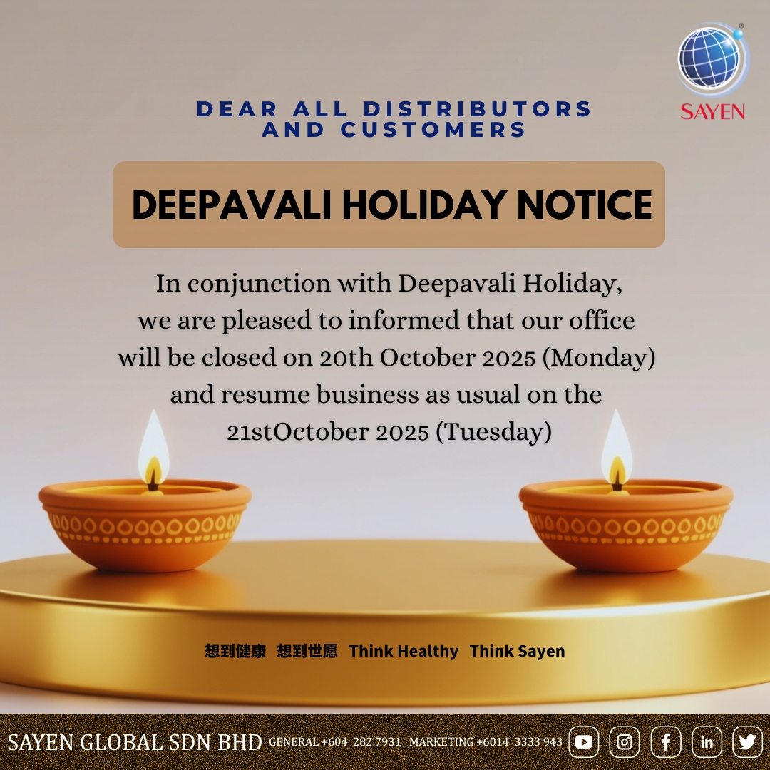 14/10/2025 | Deepavali Holiday Notice