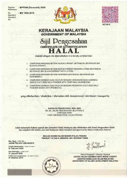 Sayen Nutra Halal Certificate 2024 - 2026 (1-5)